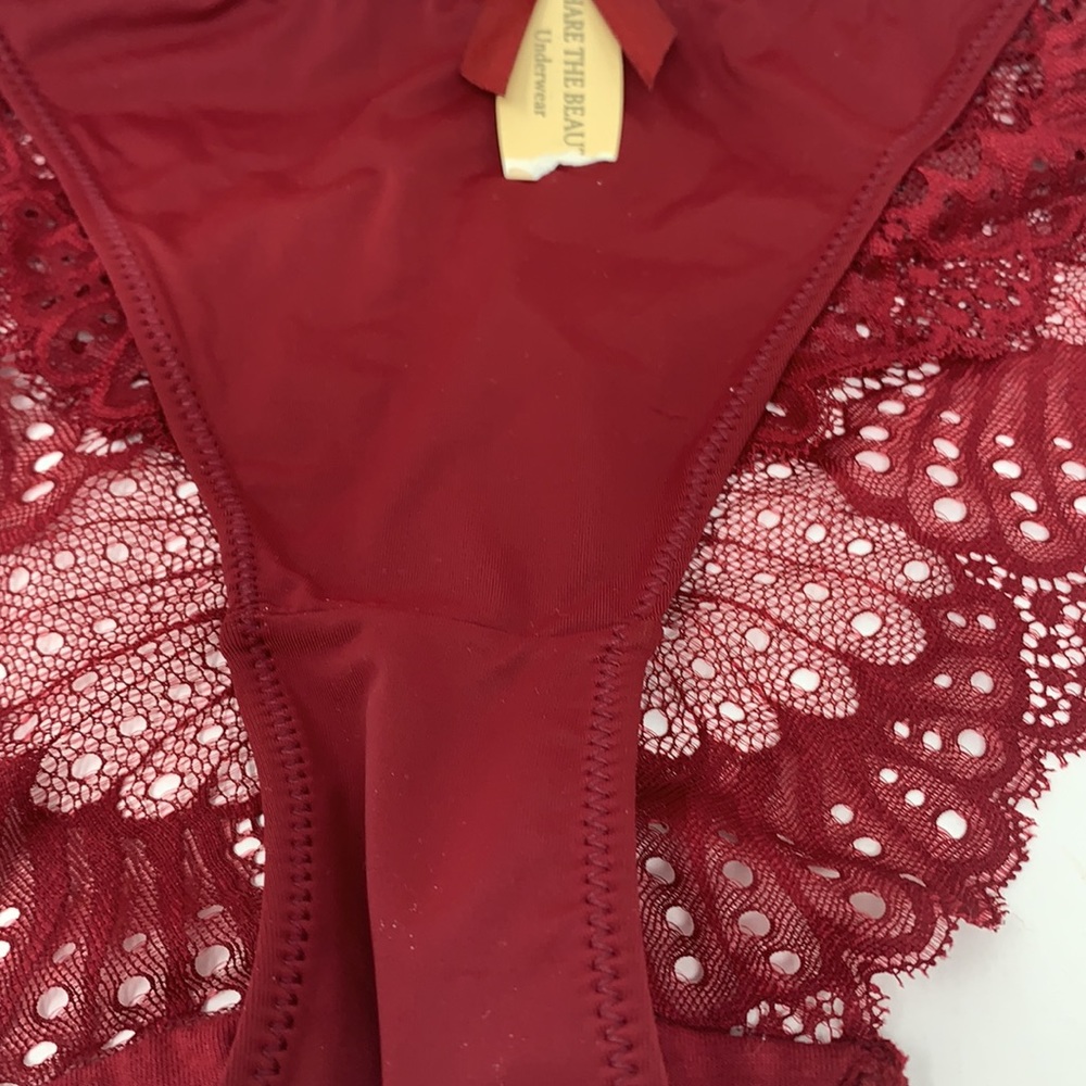 SzXXXL Share The Beauty Lace Wine NWT - Picture 3 of 4